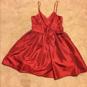 Red dress perfect for the holidays